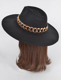 Faux Wool Chain Hat