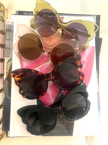 Butterfly Statement Sunglasses