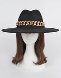 Faux Wool Chain Hat