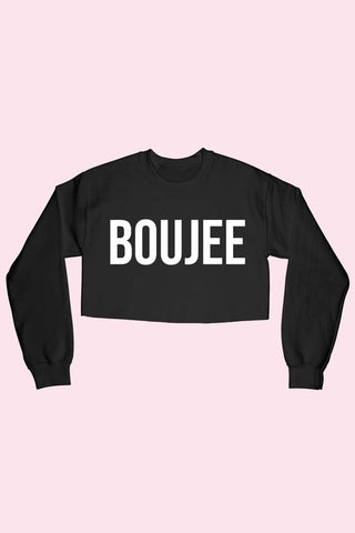 Boujee Crop Sweatshirt